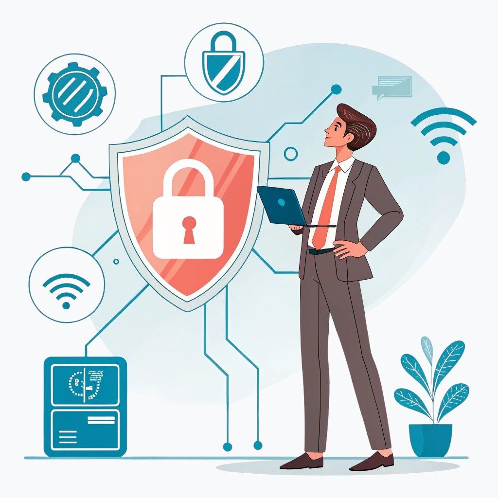 Illustration Datenschutz