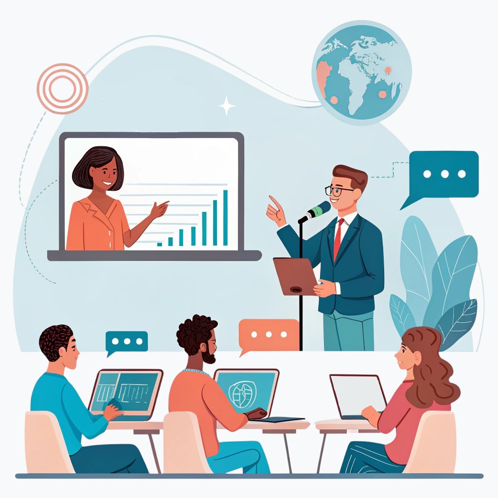 Illustration interaktive Tutorials