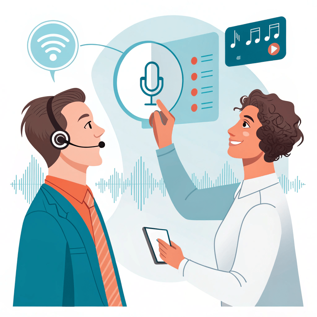 Illustration Kundenkommunikation