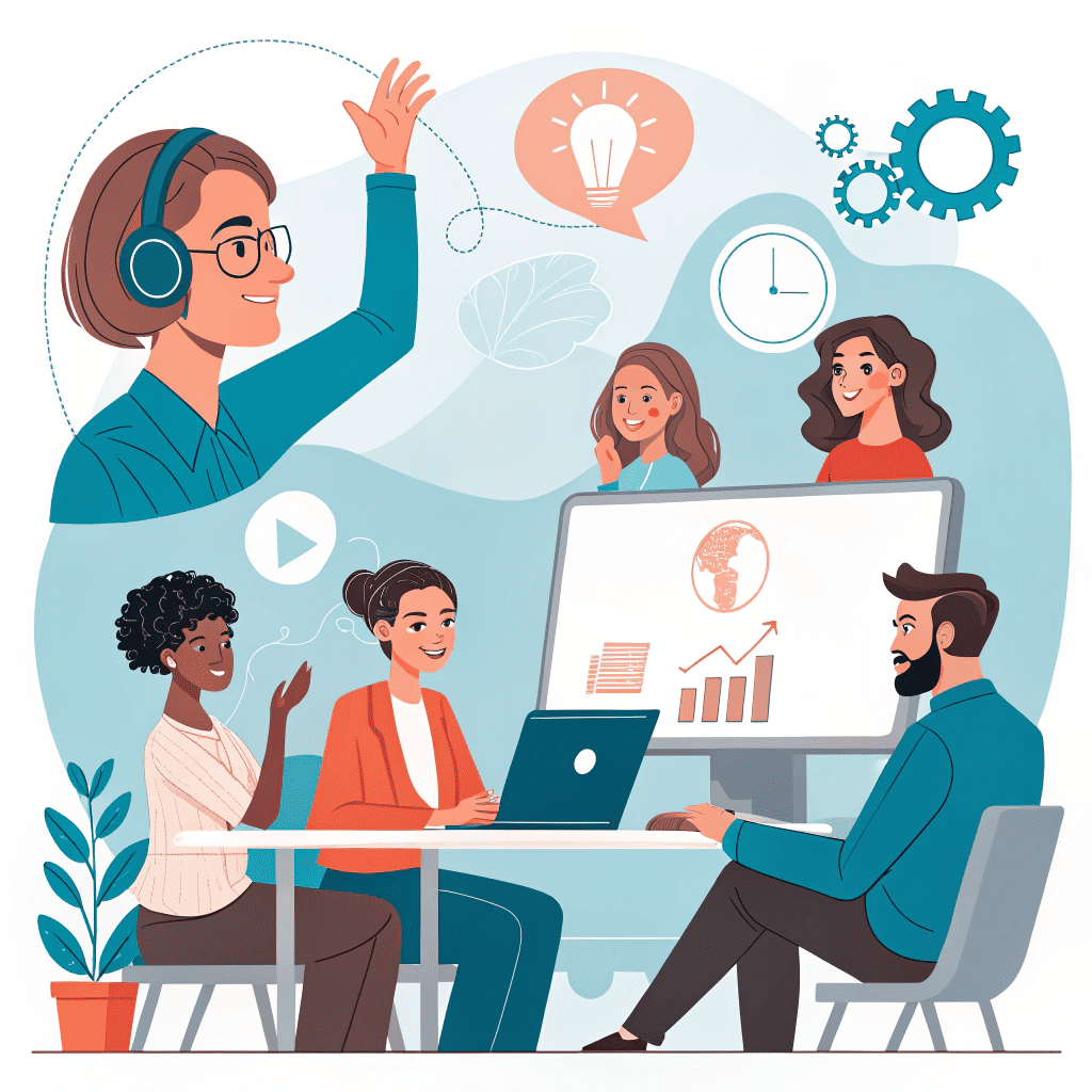 Illustration Marketing und Werbung