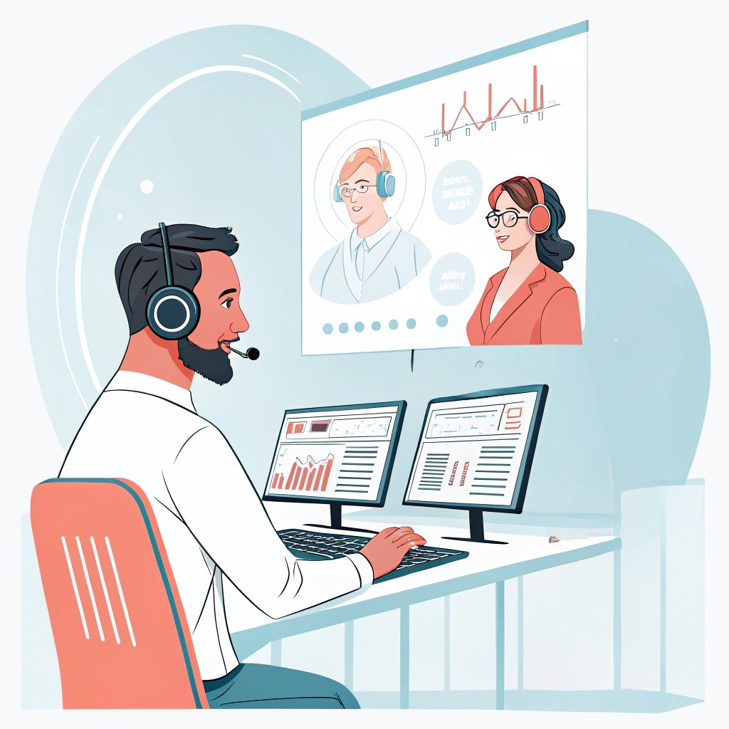 Illustration Produktpräsentation