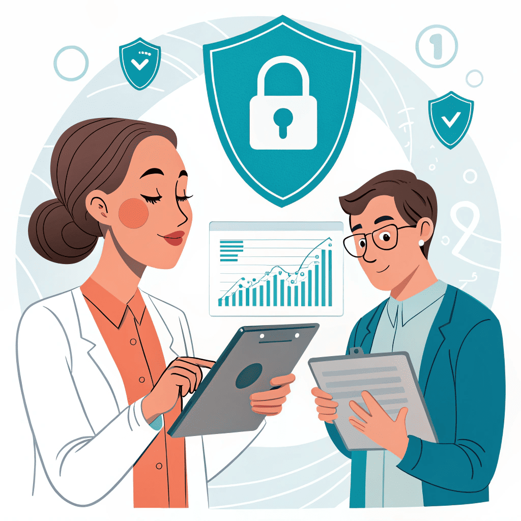 Illustration Vertrauen und Transparenz